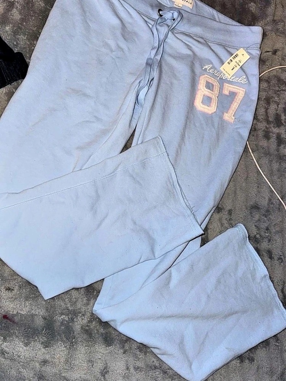Aeropostale 87 Fit & Flare Sweatpants Blue Medium